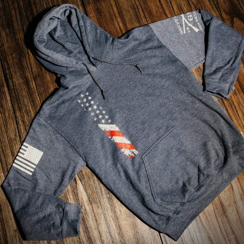 Grunt Style True Colors Hoodie (Dark Heather, Large) - Image 2